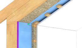 Dampspærre i træskelethuse