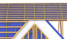 Skotrende – forsænket – ved kip