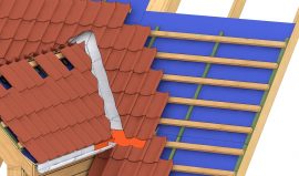 Kvist - overgang ved kip og tagfod